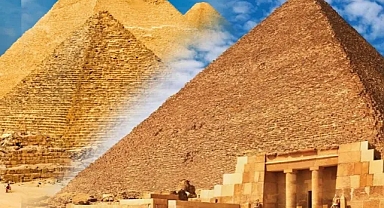Mısır piramitlerinin altında piramitlerden 10 kat daha büyük bir yapı keşfedildi