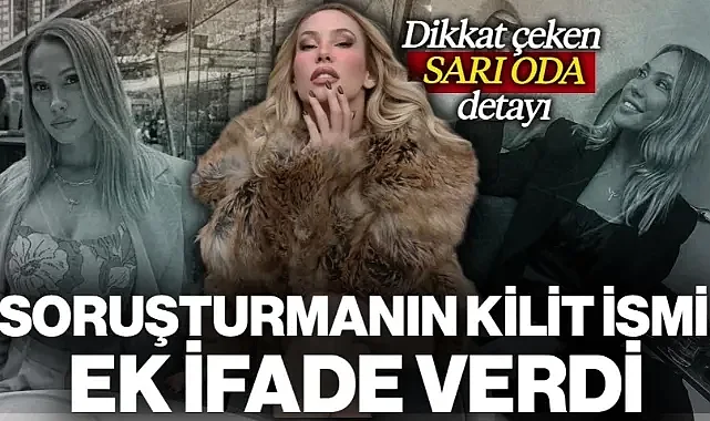 Ünlülere Uyuşturucu Soruşturmasında Kilit İsim Rabia Karaca Ek İfade Verdi! Dikkat Çeken Sarı Oda Detayı